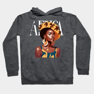 Afrocentric Woman Africa Hoodie